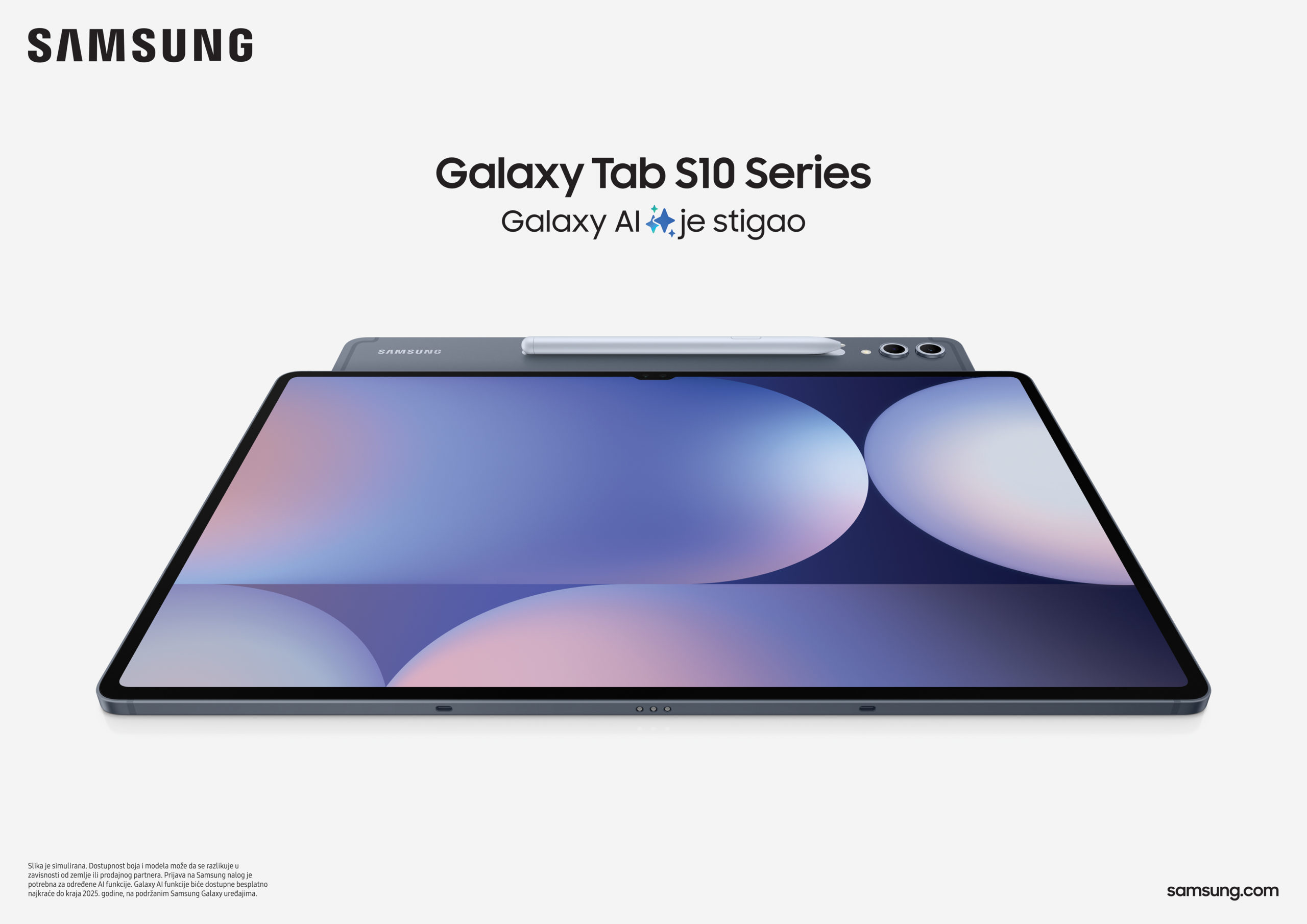 Samsung predstavio Galaxy Tab S10 seriju spremnu za vještačku inteligenciju