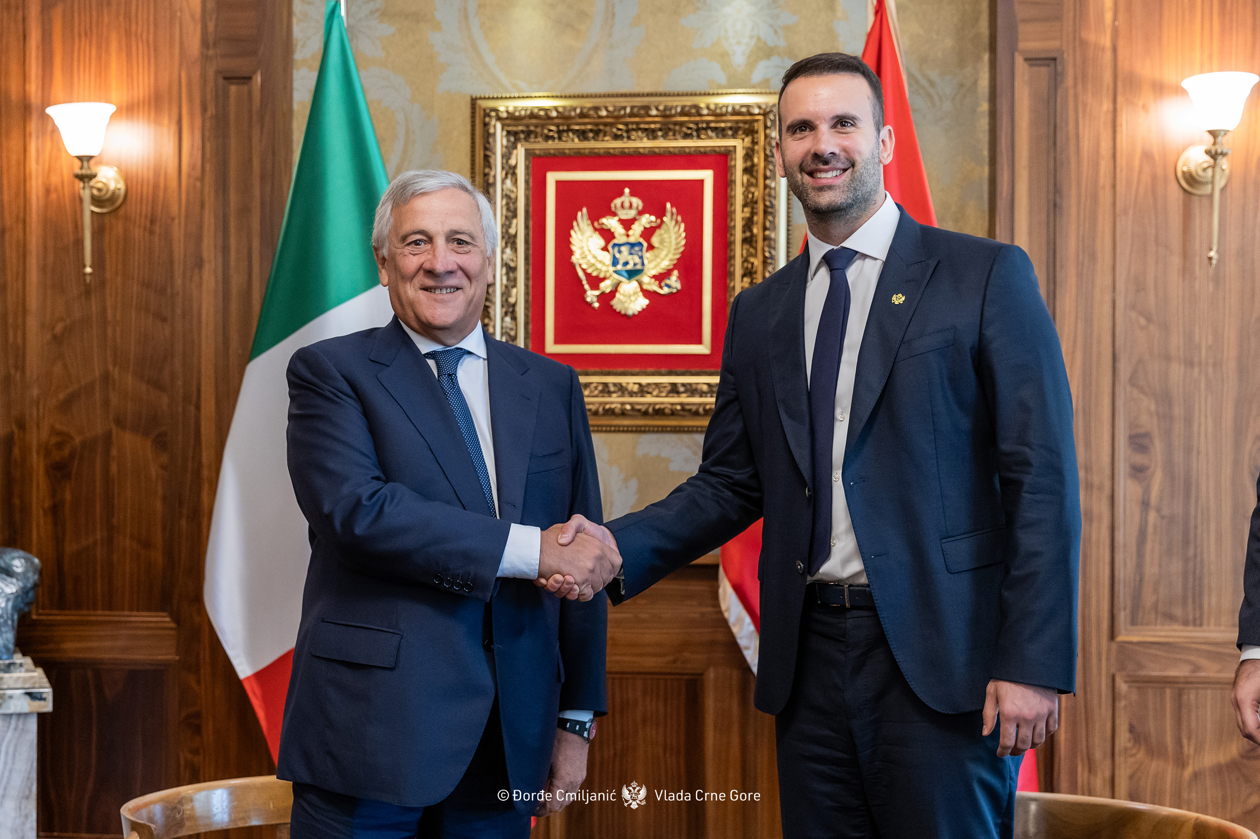 Spajić – Tajani: 2028. savršen termin za ulazak Crne Gore u EU, Italija će biti puna podrška