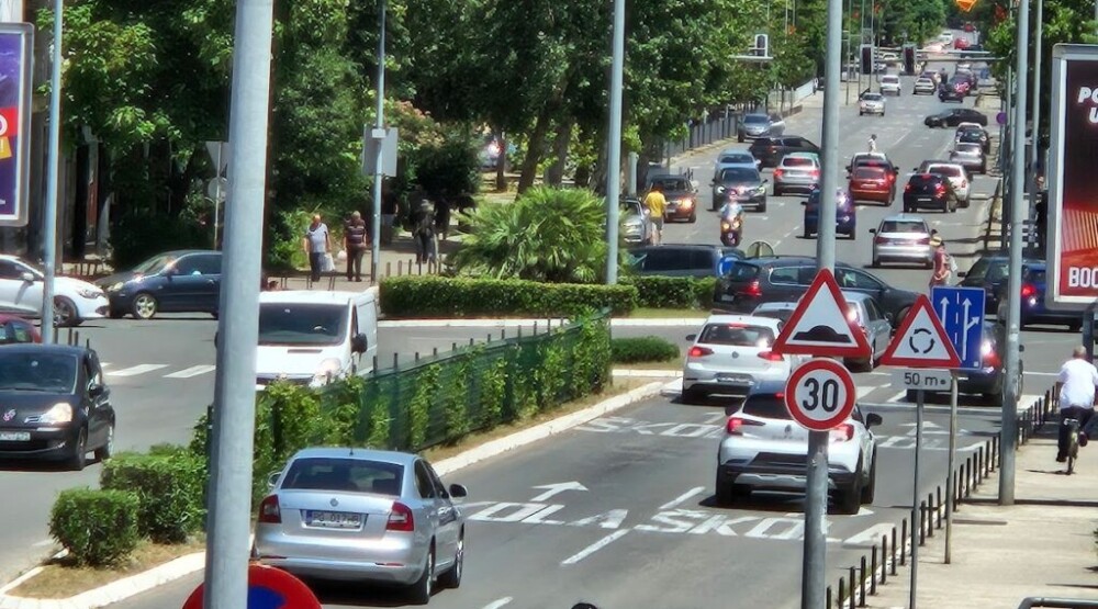 Podgorica: Danas popodne više ulica zatvoreno za saobraćaj