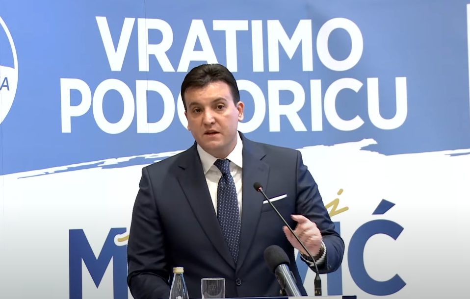 Milović: Priča o manjinskoj podršci od strane DPS-a listi URE i Jakova Milatovića je za političke kukavice, na odgovornim je ljudima da poprave haos koji je ostao iza Injac i Rakčevića