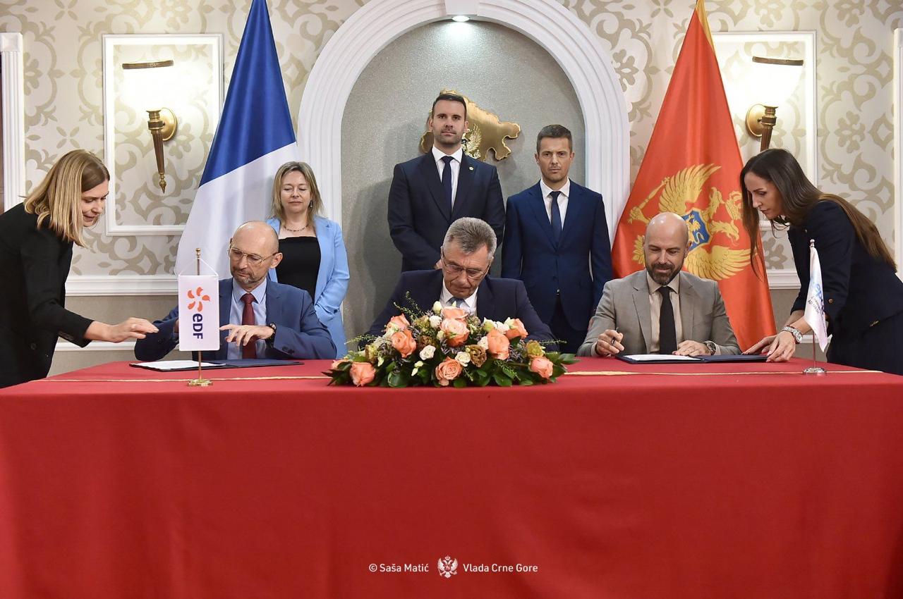 EPCG i EDF potpisali Memorandum o razumijevanju: Dugoročni dijalog u oblasti energetske tranzicije i niskougljenične tehnologije