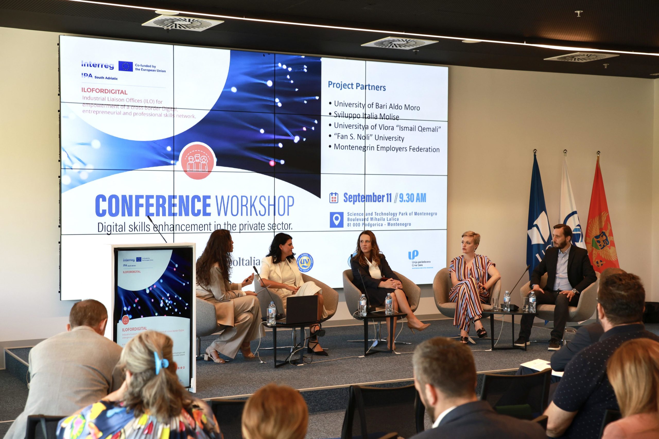 UPCG: Održana konferencija „Unapređenje digitalnih vještina u privatnom sektoru“