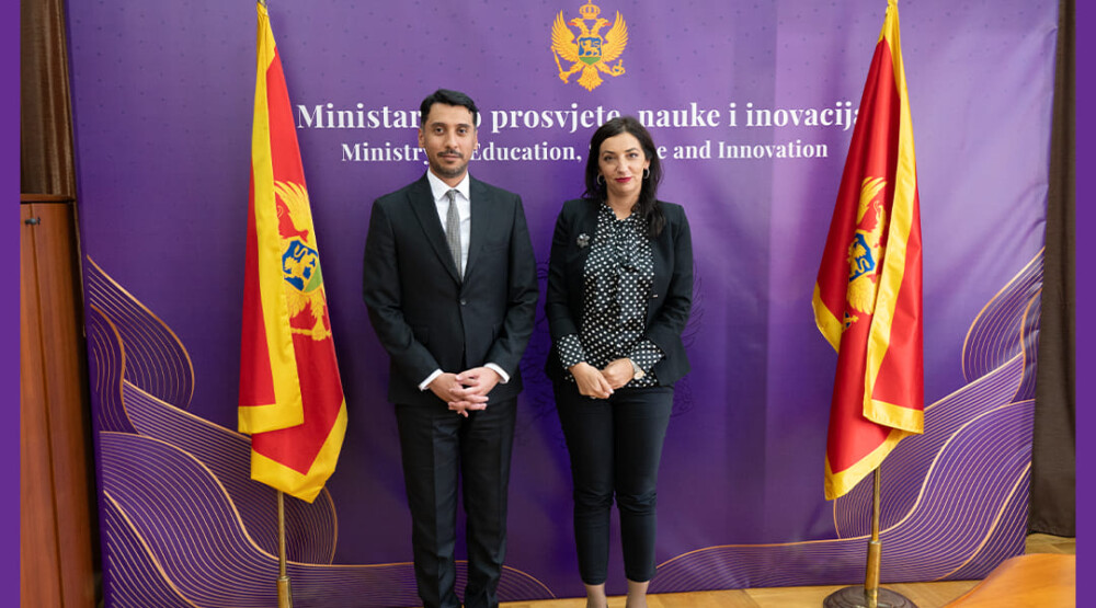 Jakšić Stojanović sa ambasadorom UAE: Dogovorena intenzivnija saradnja i jačanje kulturnih i ekonomskih odnosa dvije zemlje
