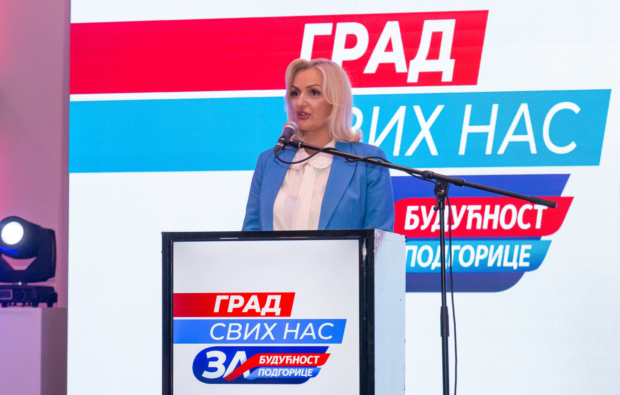„Nastavićemo da gradimo Podgoricu nakon 29. septembra – stabilnost i razvoj nemaju alternativu“