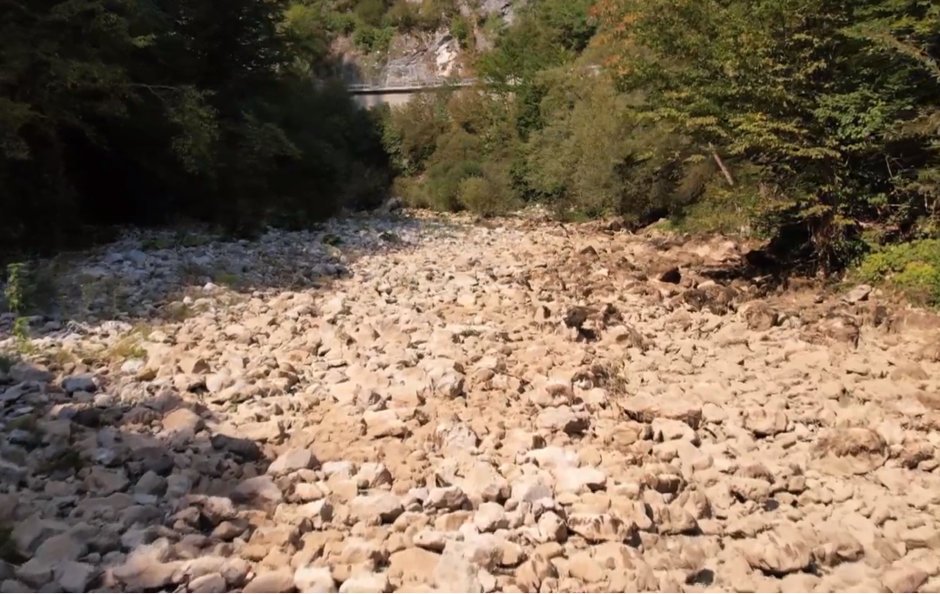 Više od kilometar ipo riječnog toka Ibar u potpunosti suv: Ribolovci spašavaju ribe