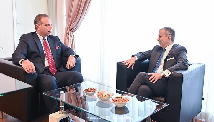 Ivanović sa Karosom: Crna Gora predvodnik u evropskim integracijama