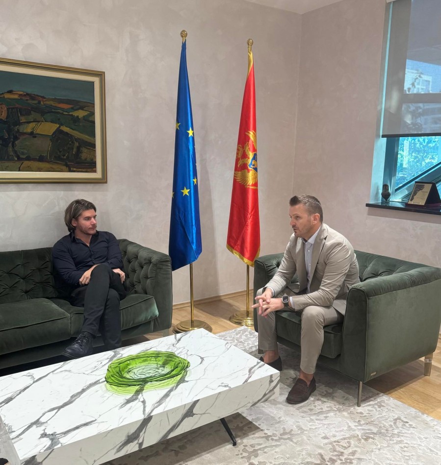 Dukaj ugostio Matovića: Cilj je povratak mladih stručnjaka u Crnu Goru
