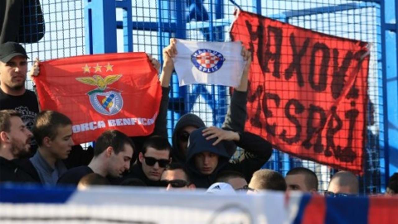 Dačić: Navijačima Benfike oduzeta obeilježja Hajduka i Torcide