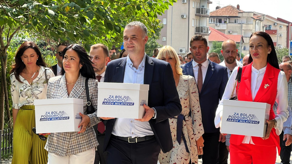 Potvrđena izborna lista „Jakov Milatović – za bolju Podgoricu“