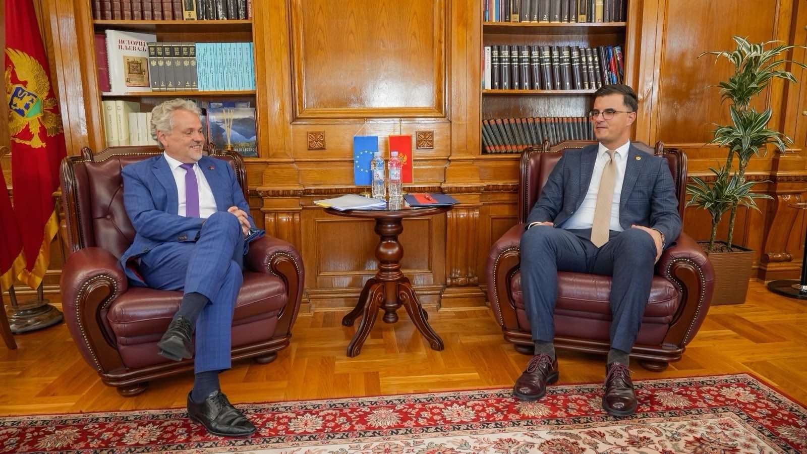 Šaranović sa Satlerom: Evropska unija garant sigurne i prosperitetne Crne Gore