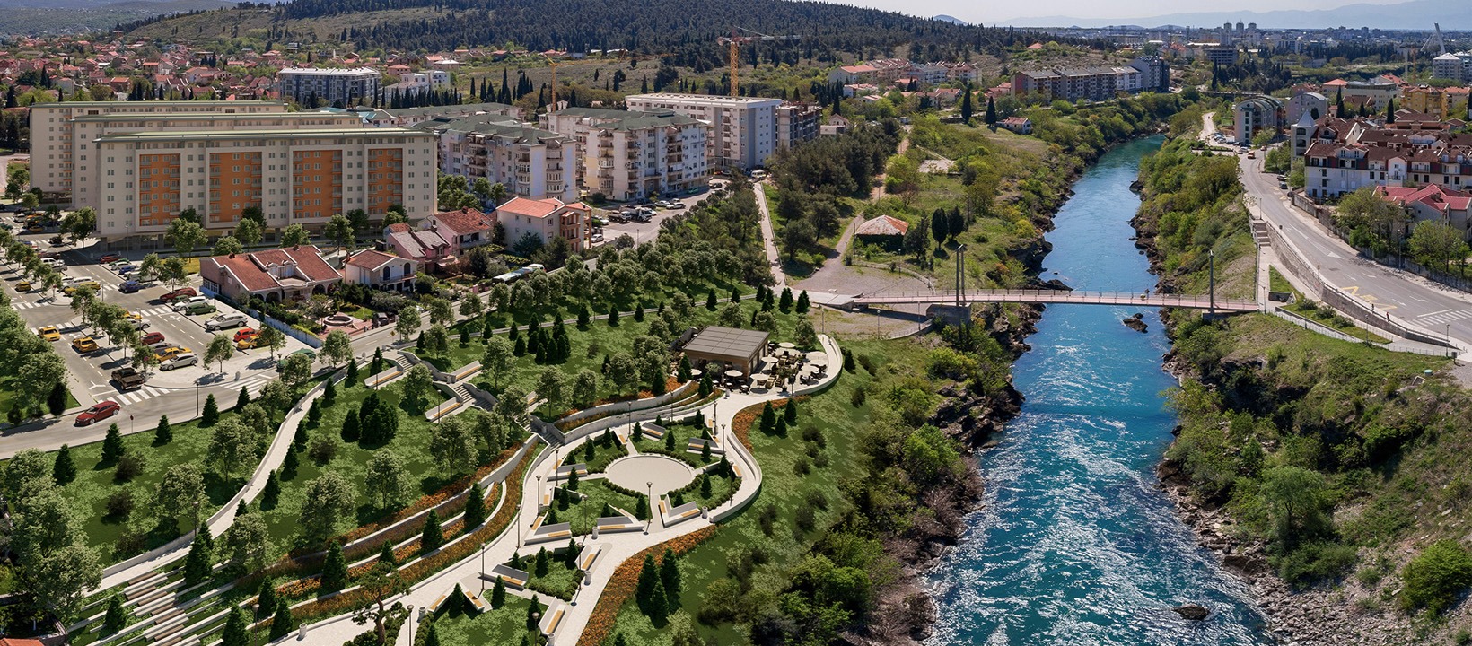 Požar zahvatio stan u Podgorici, spašeni žena i dijete