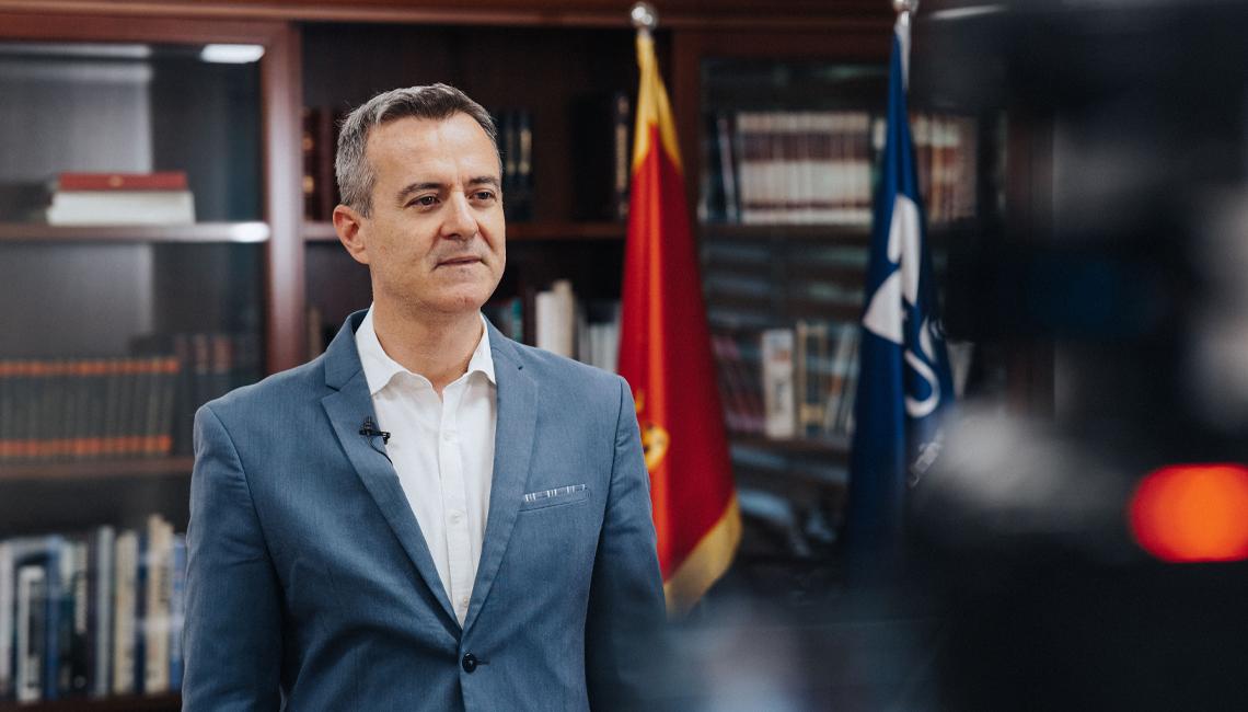 Rektor Božović brucošima: Uspjeh je rezultat istrajnosti, do velikih ciljeva vode mali koraci