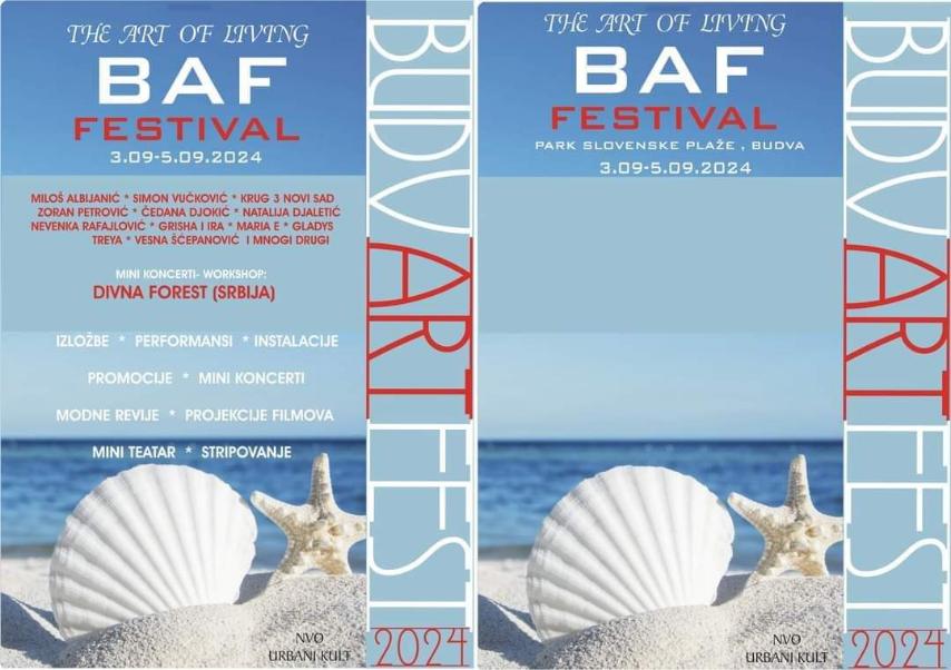 Nova festivalska priča: Sjutra počinje “Budva Art Festival”- BAF