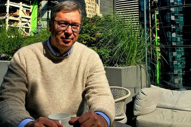 Vučić: Čaj u Njujorku, pokušavajući da pobijedim tremu pred nastupe u UN