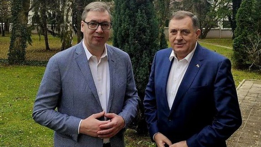 Dodik: Vučić državnik mira, principijelan u odbrani interesa Srbije