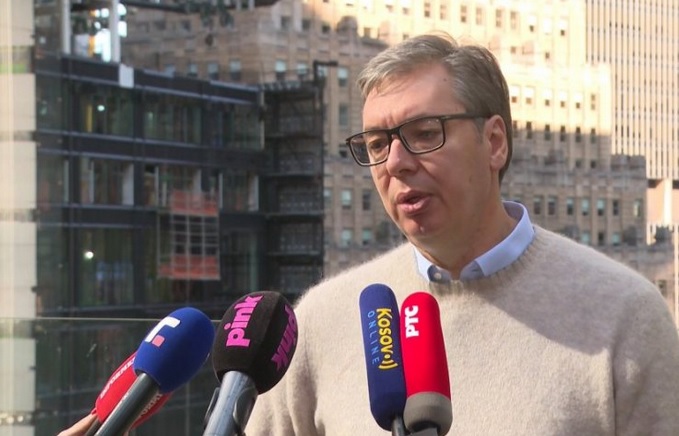 Vučić iz Njujorka: Zapad krši Rezoluciju 1244, otvoreno kažu da ih je baš briga za međunarodno pravo, da ko je jači taj i tlači