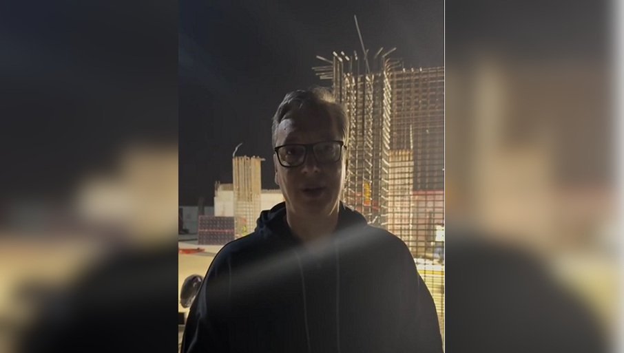 Predsjednik Vučić u obilasku gradilišta za EKSPO: Ponosni na Srbiju, nastavićemo da sanjamo i snove ispunjavamo!