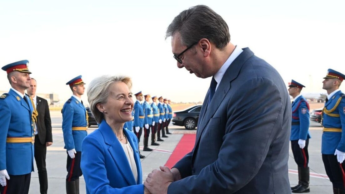 Vučić ispratio Fon der Lajenovu: Hvala na pomoći, podršci i razumijevanju