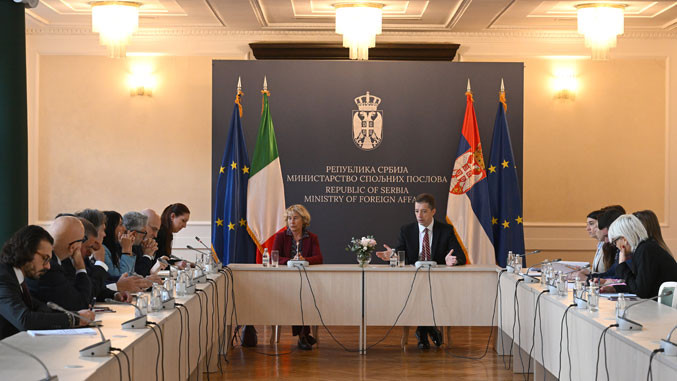 Đurić: Srbija sa Italijom gradi sve jače strateško partnerstvo