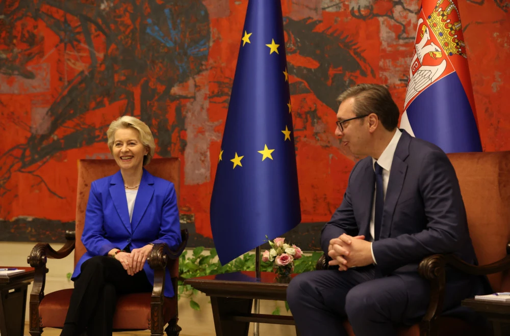 Vučić sjutra sa Fon der Lajen u Beogradu