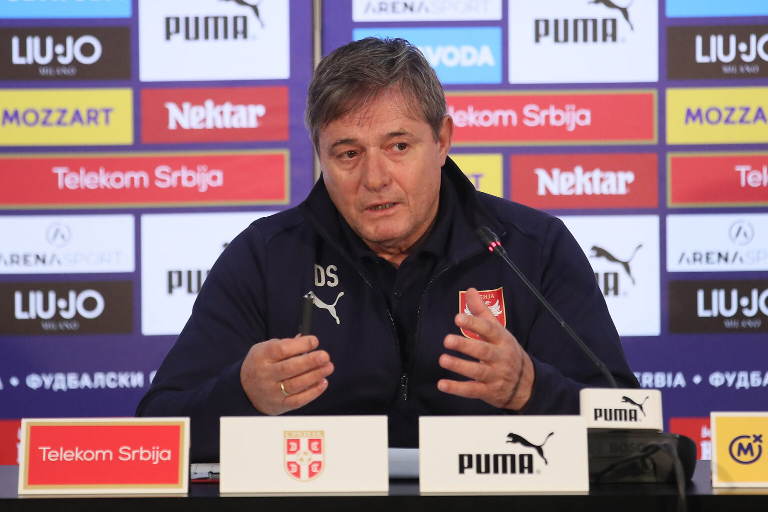 Stojković: Nema bojkota, Vlahović odsutan zbog familijarnih problema, Mitrović opet kapiten