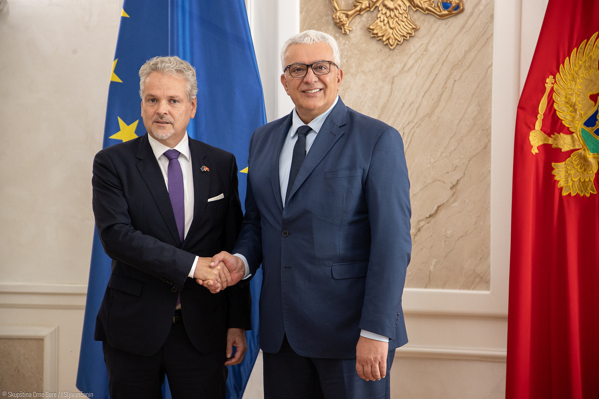 Mandić sa novim ambasadorom EU u Podgorici: Crna Gora nikada u istoriji nije bila ujedinjenija