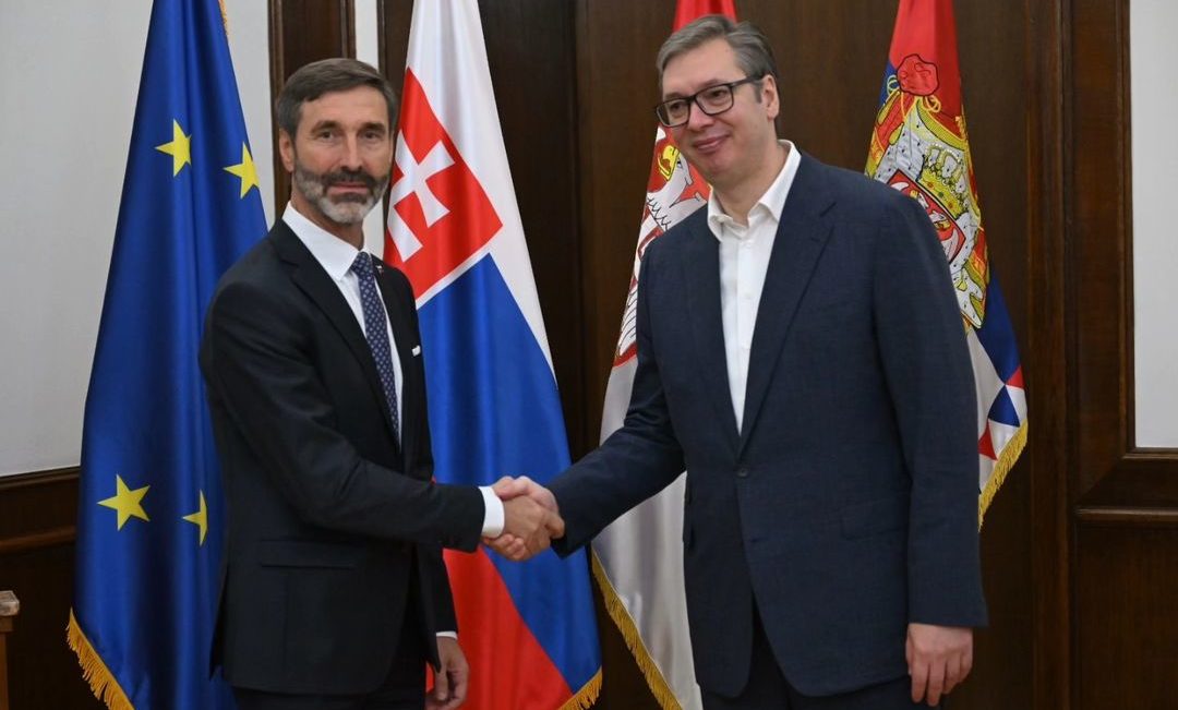 Vučić nakon sastanka sa Blanarom: Hvala na podršci koju nam Slovačka pruža