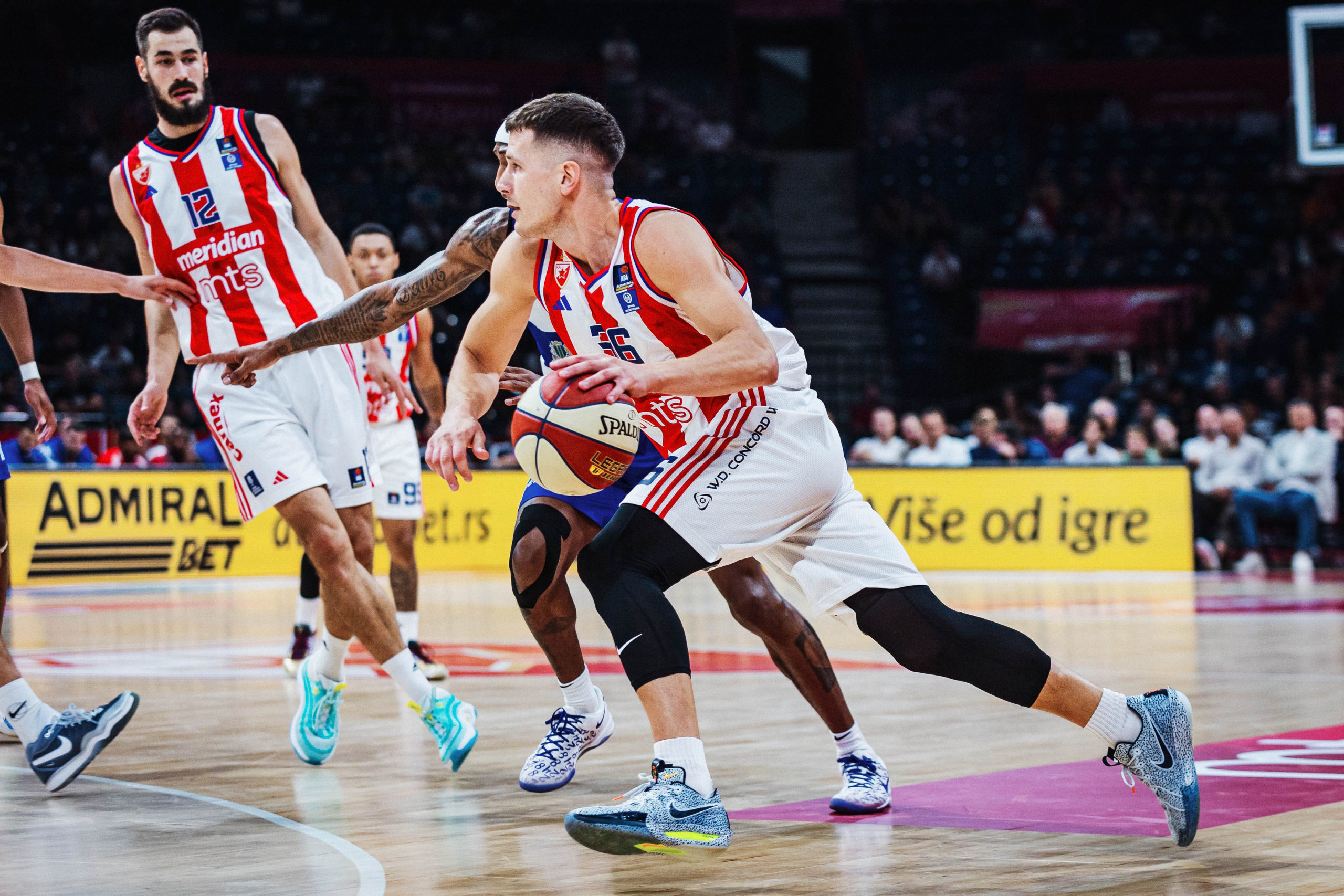 Rafal Nedovića u Gradu svjetlosti: Zvezda pobijedila novajliju u Evroligi