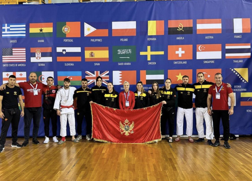 Šest medalja za Crnu Goru na SP u džiu džici