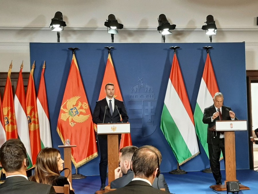 Spajić sa Orbanom: Crna Gora najspremnija za ulazak u EU, mađarska pomoć se cijeni