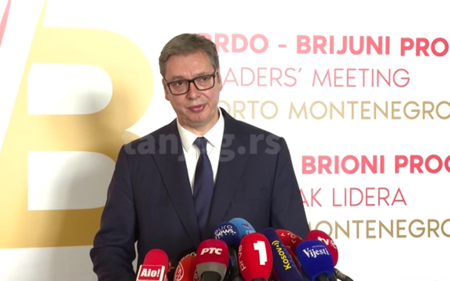 Vučić: Volim Crnu Goru, ali ne razumijem one iz Crne Gore koji svoju politiku grade na mržnji prema Srbiji!