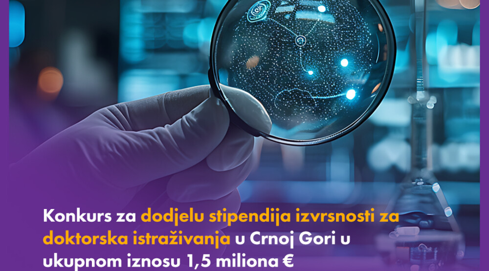 Objavljen Konkurs za dodjelu stipendija izvrsnosti za doktorska istraživanja