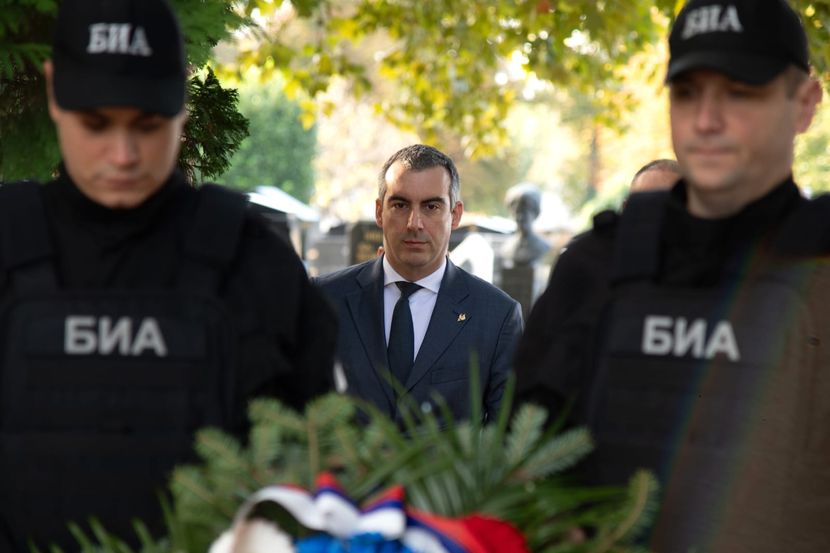 Orlić i Radovanović položili vijence Rankoviću, Peneziću i Milovanoviću povodom 125. godišnjice BIA