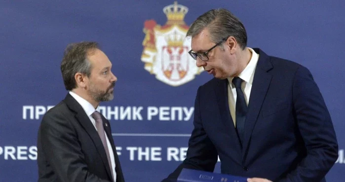 Žiofre predao Vučiću Godišnji izvještaj EK o Srbiji za 2024. godinu