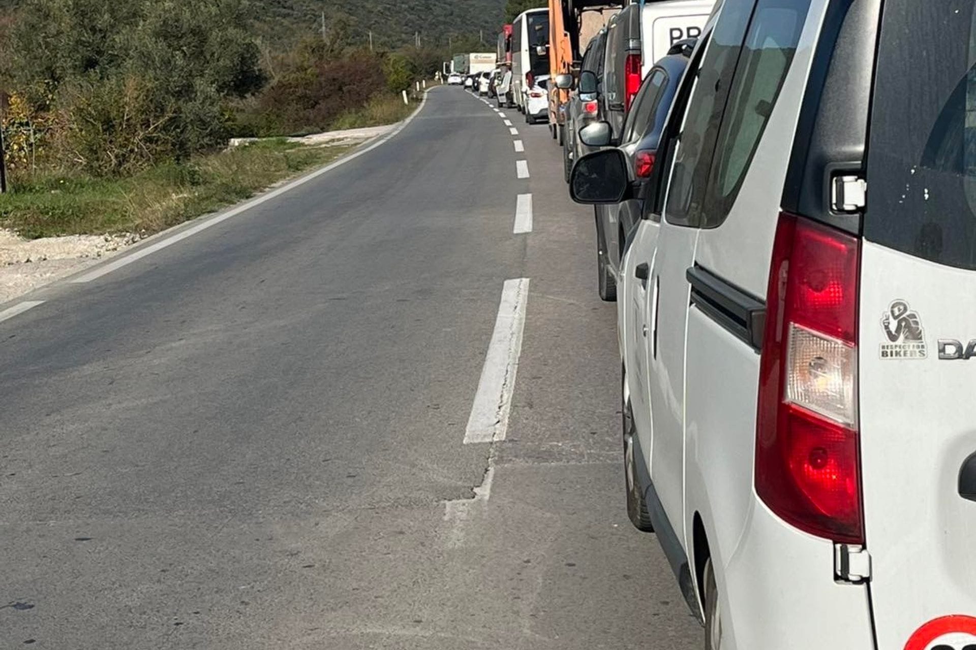 Kovačko polje: Sudar dvoje vozila