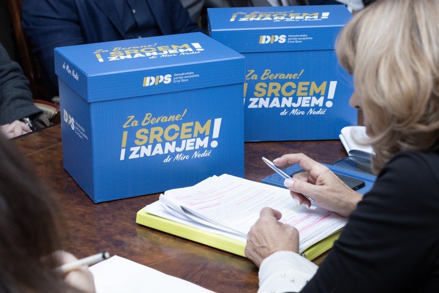 DPS predao listu u Beranama: „Za berane i srcem i znanjem“
