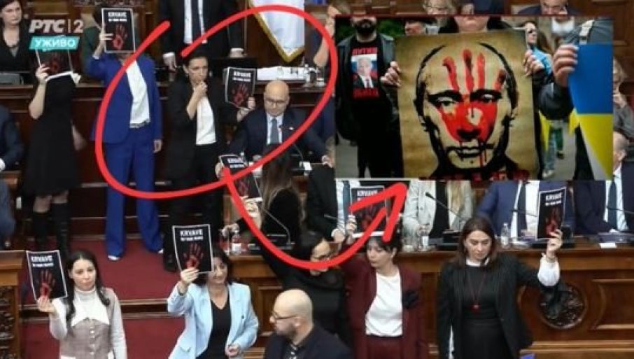 Identična simbolika: Srpska opozicija sprovodi obojenu revoluciju kakvu su pokušali i protiv Putina