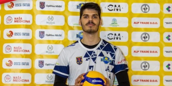 Stojanović najefikasniji u 5. kolu EPCG Superlige odbojkaša