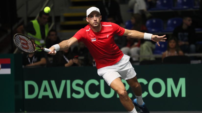 Srbija open: Lajović dominirao u prvom setu pa se mučio