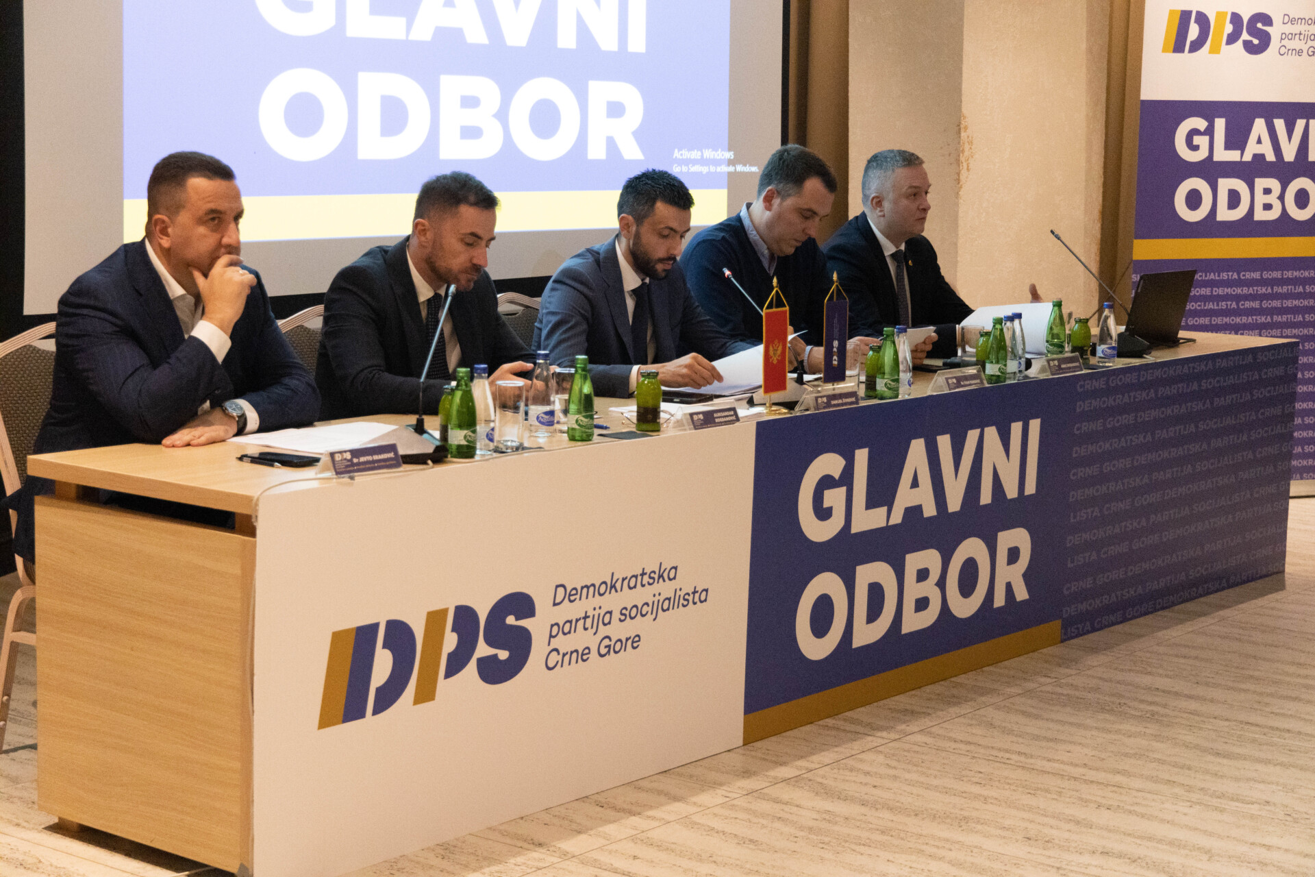 DPS: Deseti Kongres 25. januara, trend rasta potvrda povratka povjerenja građana