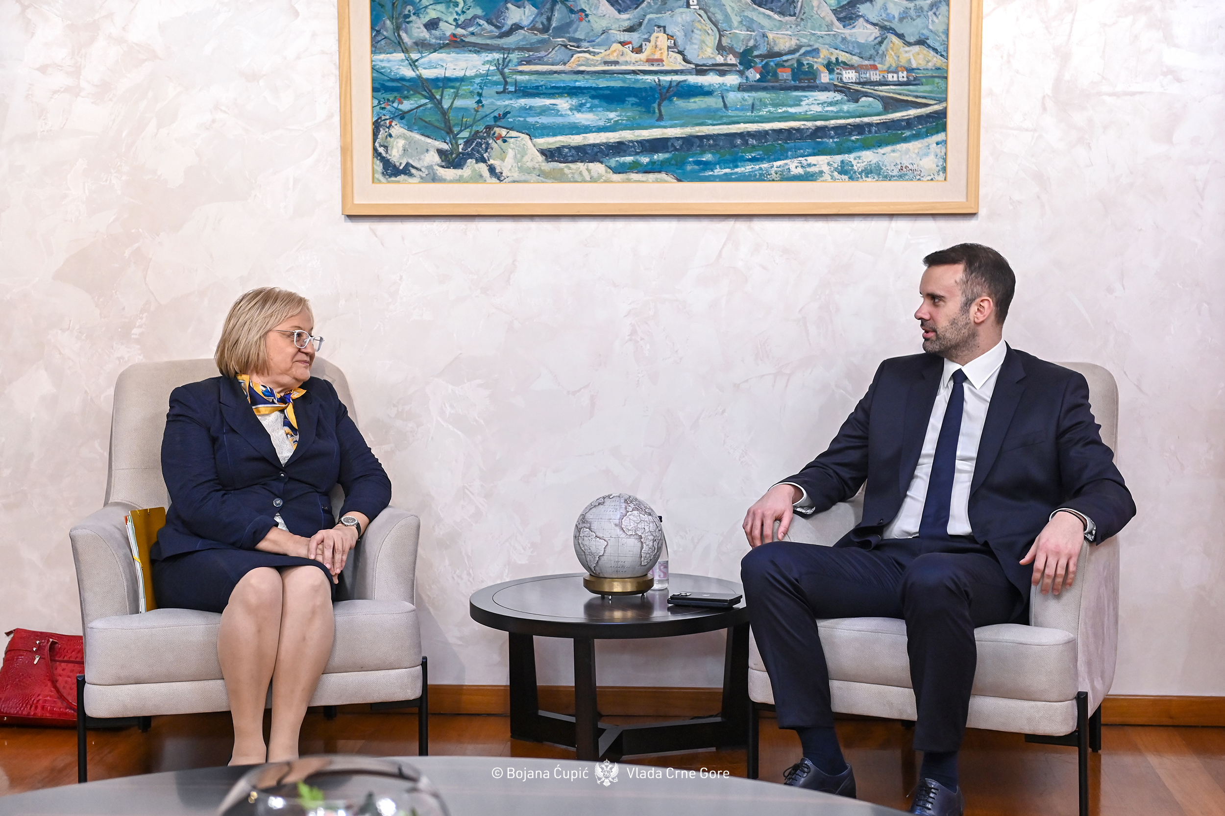 Spajić ugostio generalnu direktoricu EUROSTAT-a: Poslije perfektno sprovedenog popisa, krećemo u zatvaranje poglavlja 18