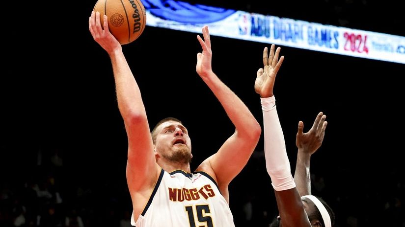 Jokić predvodi listu najboljih igrača NBA lige