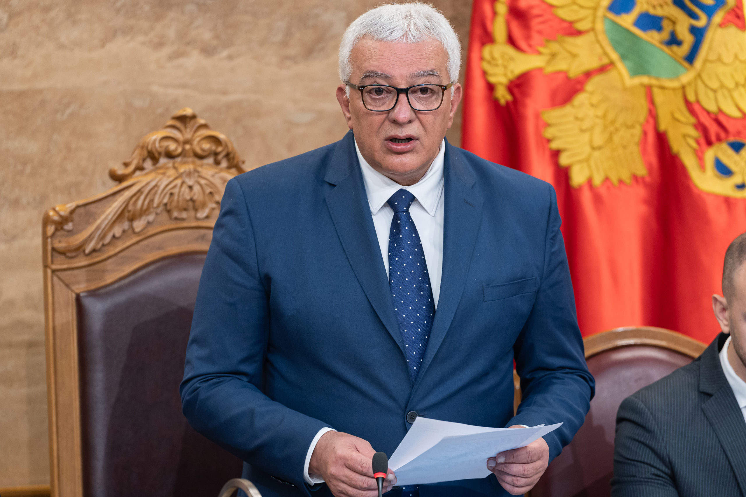 Mandić: Srpski narod u Crnoj Gori uvijek pružao ruku pomirenja svojim rođacima Crnogorcima; Pitanje srpskog jezika je pitanje elementarnog dostojanstva i ljudskih prava