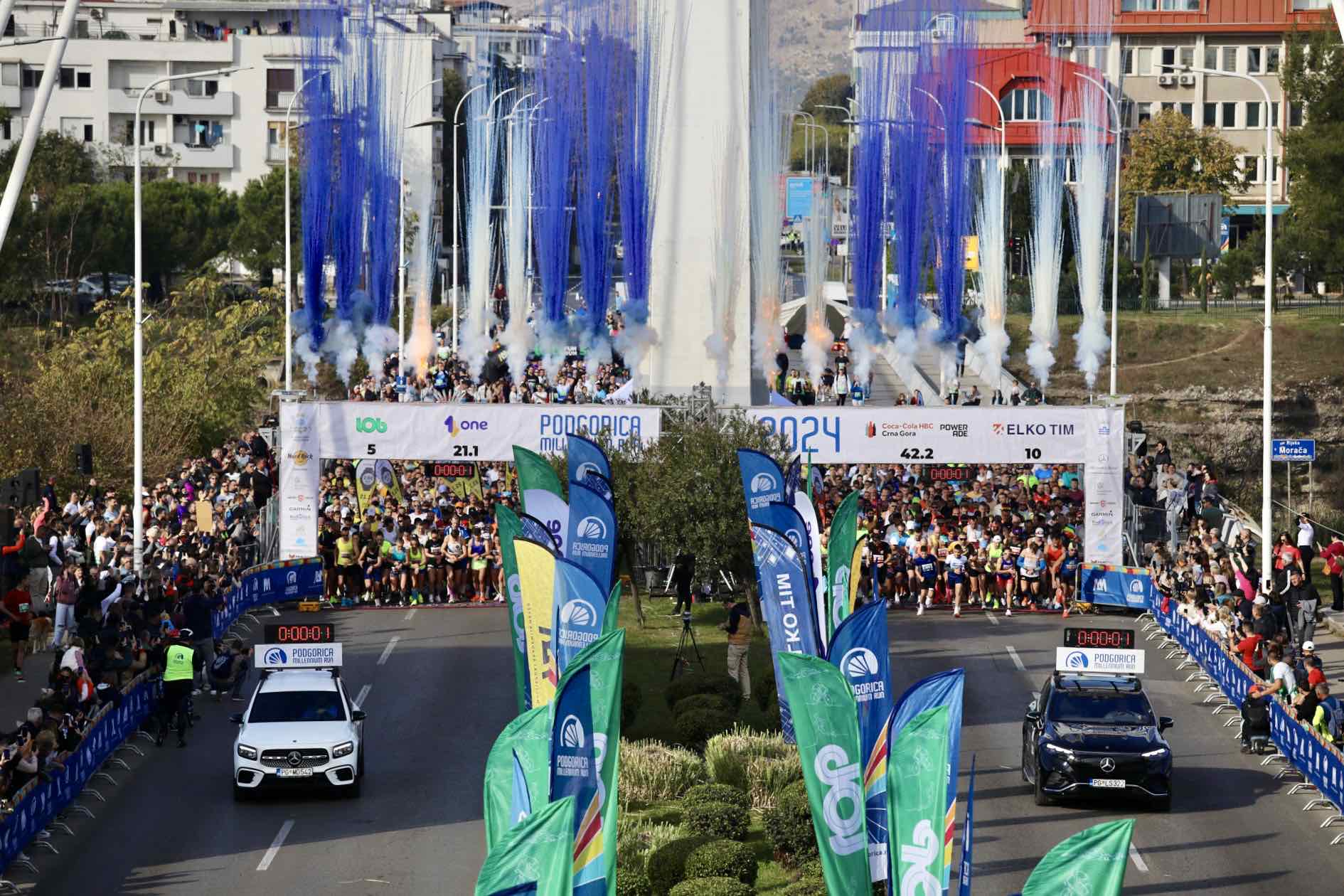 Podgorica Millennium Run: Pobjednici maratona Bogdan Semenovych iz Ukranije i Tunde Szabo iz Mađarske