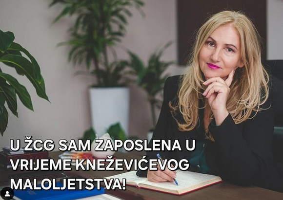 Reagovanje sestre Milana Kneževića na emisiju Vijesti: U ŽCG sam zaposlena još 1997. dok mi je brat bio maloljetan i nije mogao imati veze sa mojim zaposlenjem