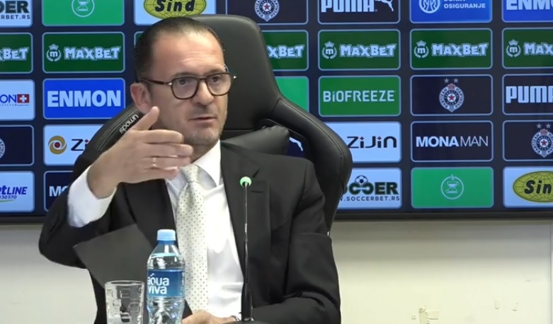 Mijatović: Doživljavam novu fudbalsku mladost, uradiću sve što treba da podignemo naš Partizan