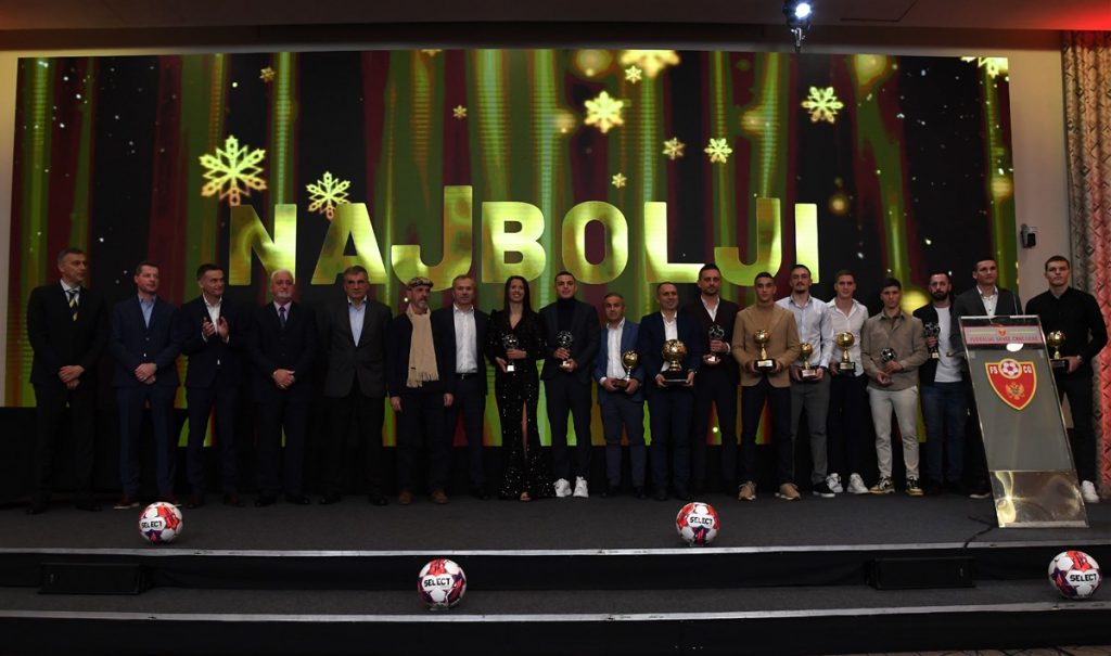 FSCG nagradio najbolje u 2024: Godinu obilježili Krstović, Kuč, Vukotić, Peković i Vuletić