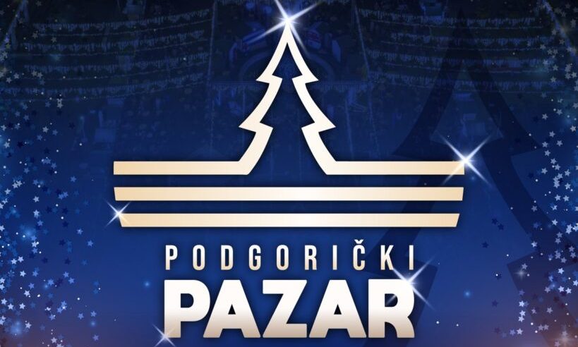 Podgorički pazar na Trgu nezavisnosti od 19. decembra do 8. januara: Nataša Bekvalac otvara program