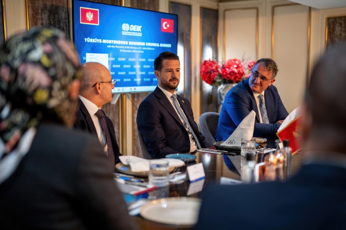 Milatović: Crna Gora je spremna da produbi ekonomsko partnerstvo sa Turskom
