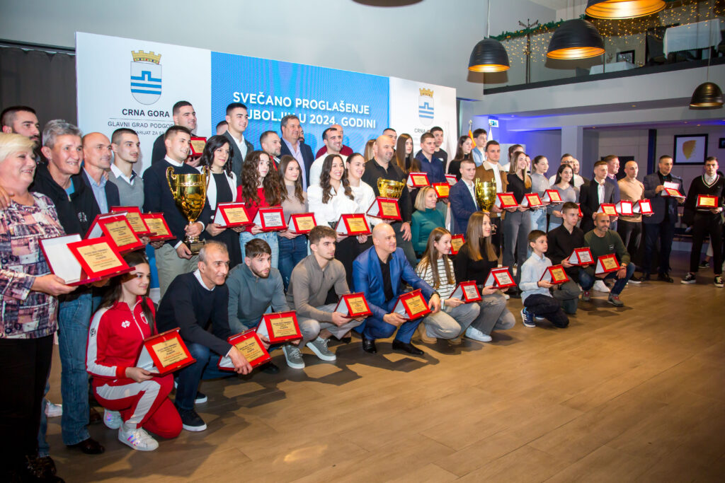 Sekretarijat za sport Glavnog grada uručio priznanja najboljim sportistima u 2024. godini